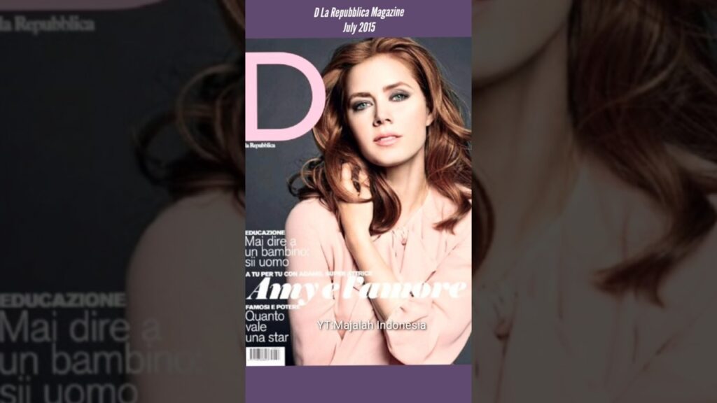 Amy Adams is on the cover of magazines #majalahindonesia #amyadams #magazinecover #covermodel #cover