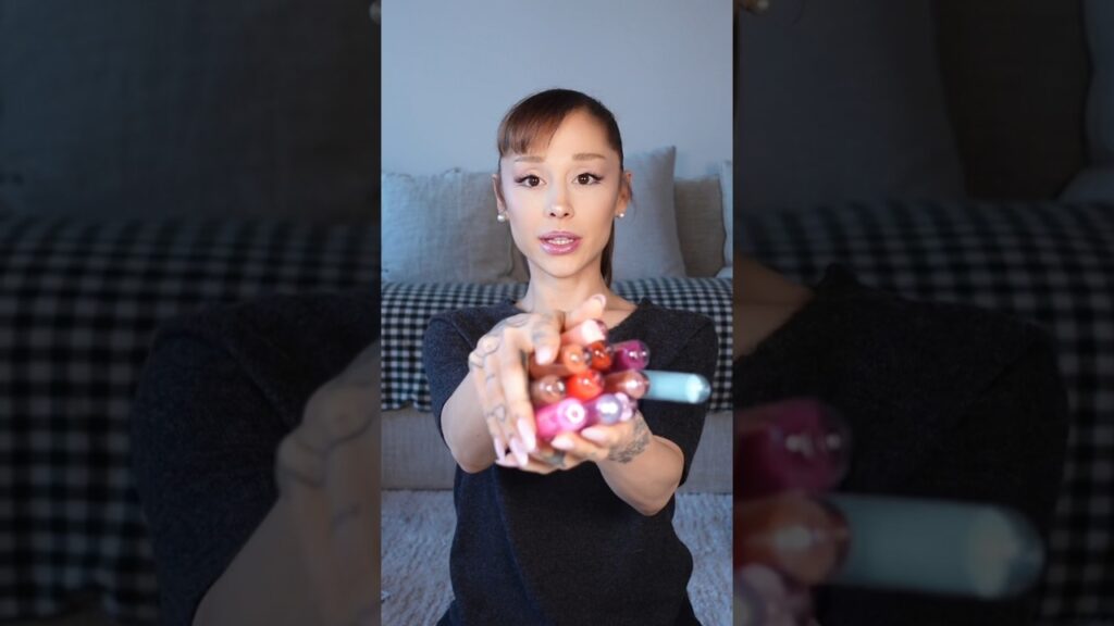 Ariana Grande Celebrates 2 Years of r.e.m Beauty Glossy Balms #arianagrandemakeup #shorts Ariana Grande Celebrates 2 Years of r.e.m Beauty Glossy Balms #arianagrandemakeup #shorts