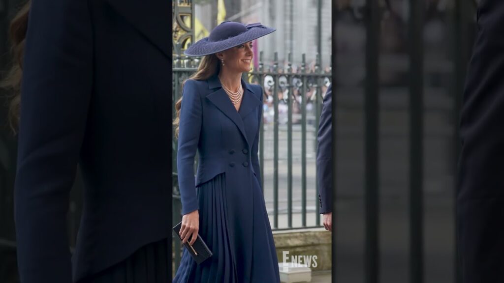 Kate Middleton and Prince Williams arrive to the Commonwealth Day Service.