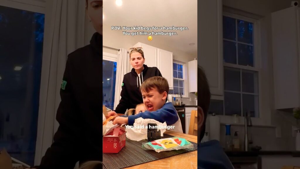 Even this kid knows better ! No to the mystery meat.