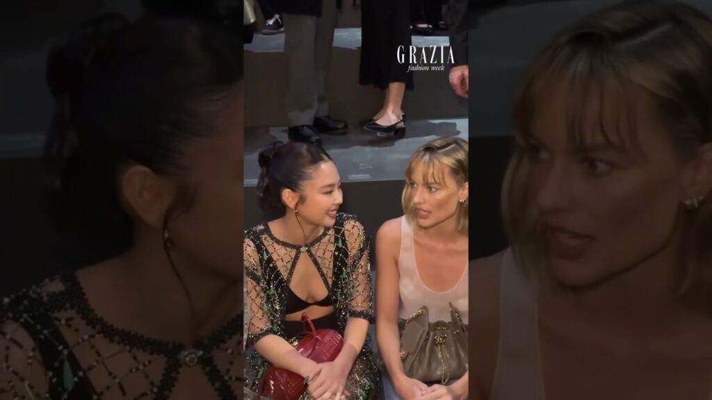 JENNIE with Margot Robbie & Teyana Taylor at Chanel Fall Winter 2026 Show