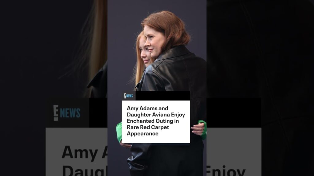 Amy Adams and her daughter Aviana are mastering the red carpet. 📸