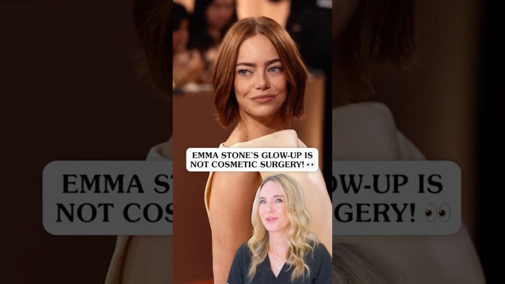 Emma Stone's glow-up is NOT cosmetic and here's why! 👀 #emmastone