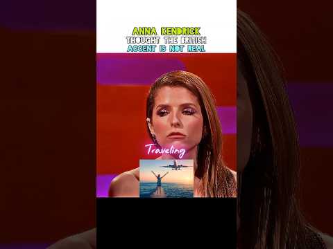 Anna Kendrick Thought The British Accent Is Not Real 😂 #shorts #grahamnorton