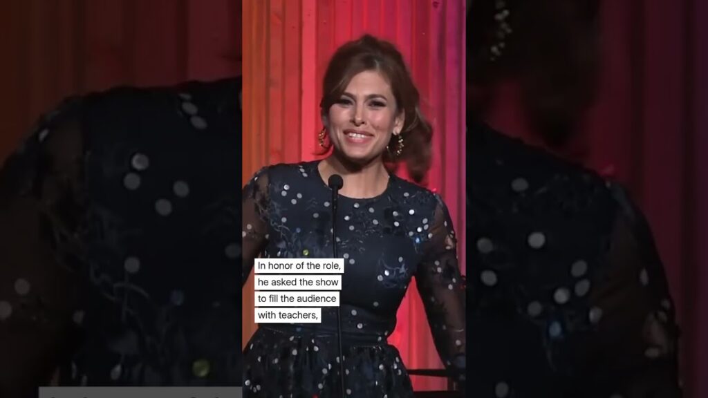 Ryan Gosling surprises Eva Mendes live on TV