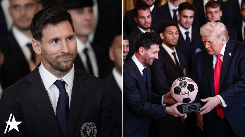 Donald Trump Honors Lionel Messi & Inter Miami At White House After MLS Cup Win Donald Trump Honors Lionel Messi & Inter Miami At White House After MLS Cup Win