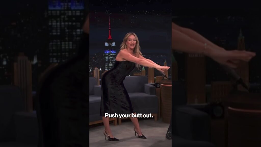 Hilary Duff breaks down her iconic 'With Love' dance #shorts