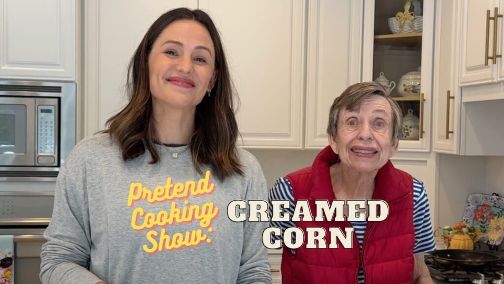 Pretend Cooking Show: Creamed Corn