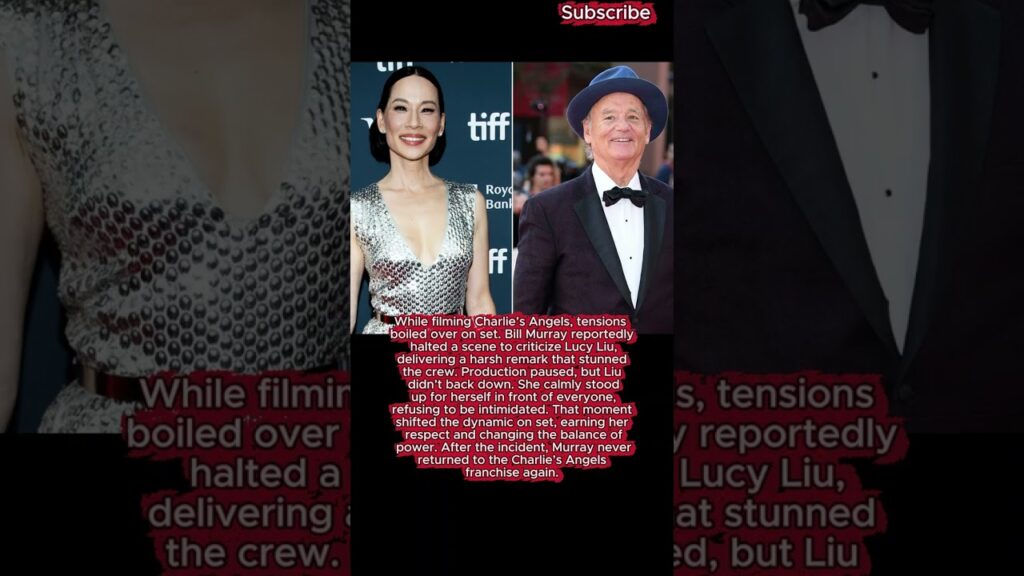 The Charlie’s Angels Set Clash That Changed Everything | Lucy Liu vs Bill Murray  #celebnews #shorts