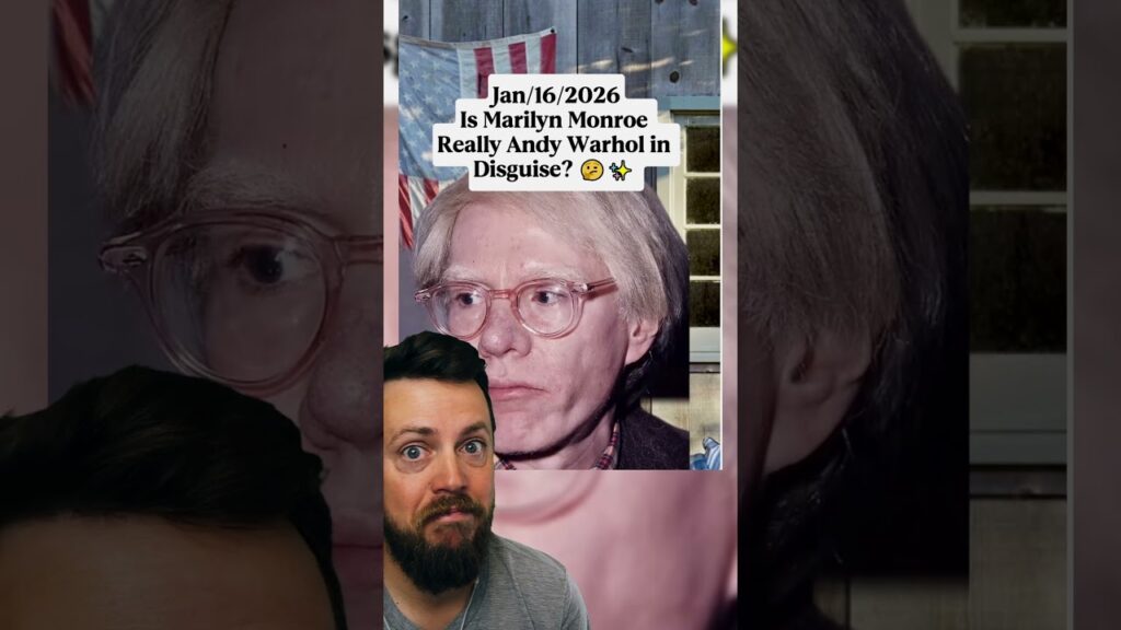 Is Marilyn Monroe Really Andy Warhol in Disguise?!