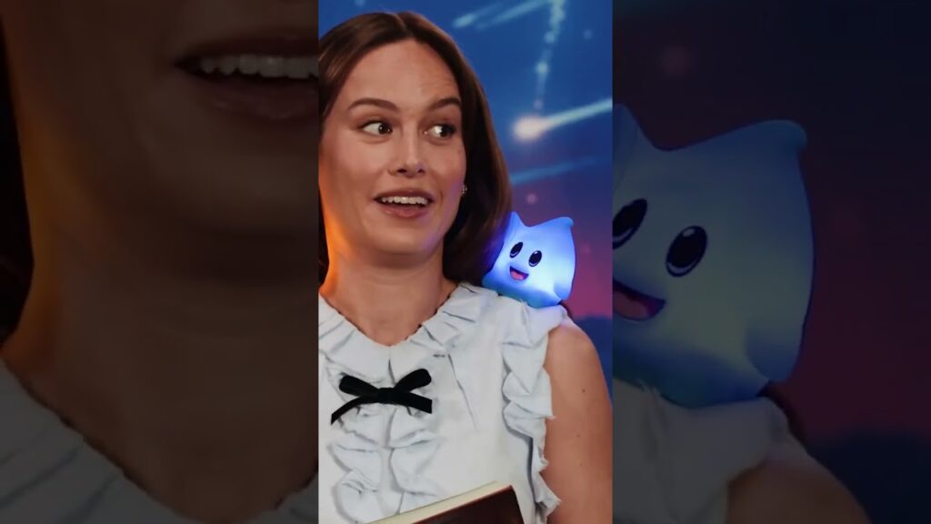“Hi, I’m Brie Larson, the voice of Rosalina. Alright, darlings. Ready for story time? “Hi, I’m Brie Larson, the voice of Rosalina. Alright, darlings. Ready for story time?