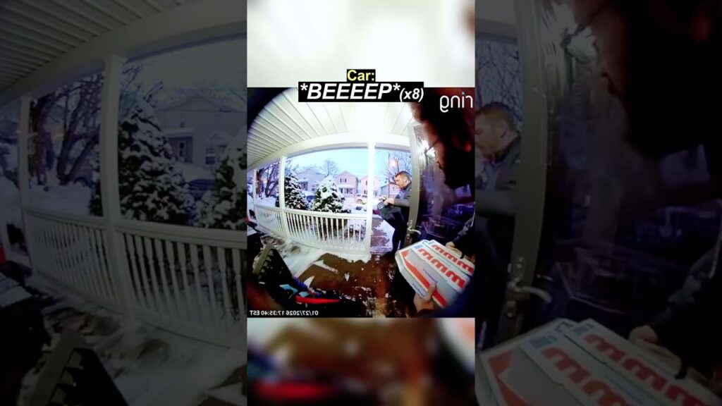 Door Dash Shouts At The Neighbours