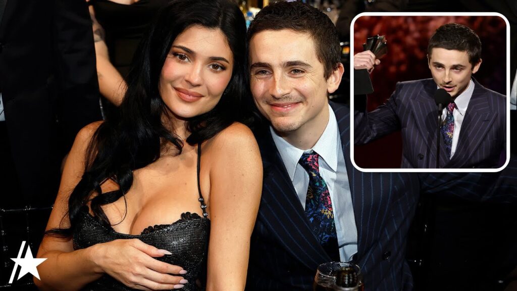 Kylie Jenner REACTS to Timothée Chalamet’s Shout Out In 2026 Critics Choice Speech
