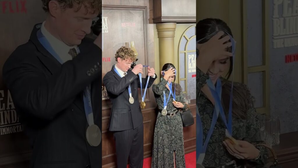 Cillian Murphy, Rebecca Ferguson & more attend the Peaky Blinders: The Immortal Man premiere #shorts