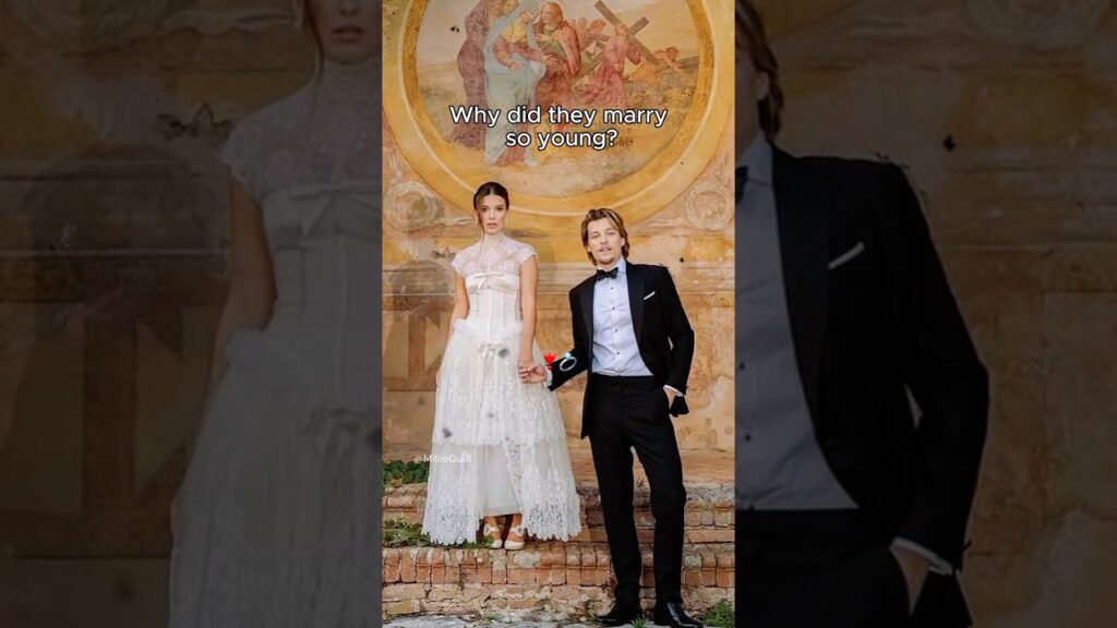 Why Millie Bobby Brown and Jake Bongiovi Married Young #Milliebobbybrown #jakebongiovi
