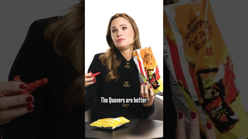 Jennifer Garner Tries British Crisps For The First Time | LADbible Entertainment Jennifer Garner Tries British Crisps For The First Time | LADbible Entertainment