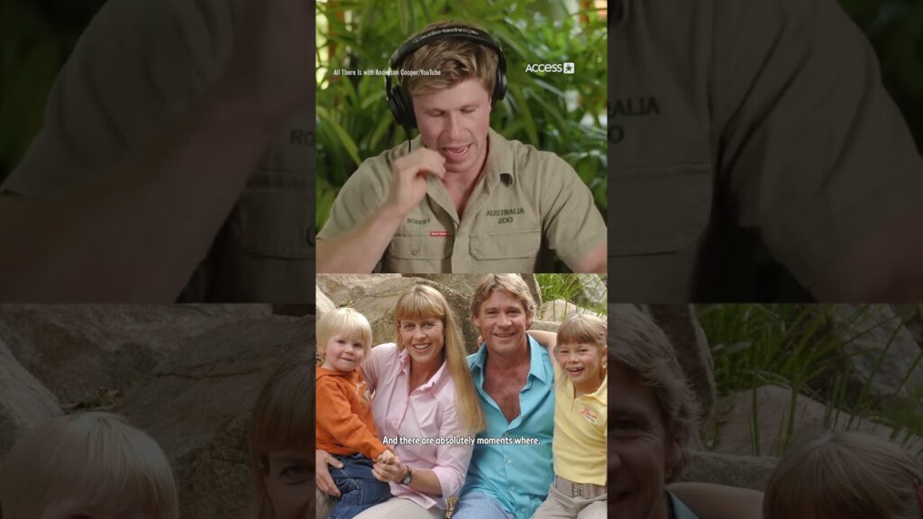 Robert Irwin Tears Up Over Feeling Late Dad Steve Irwin's Presence
