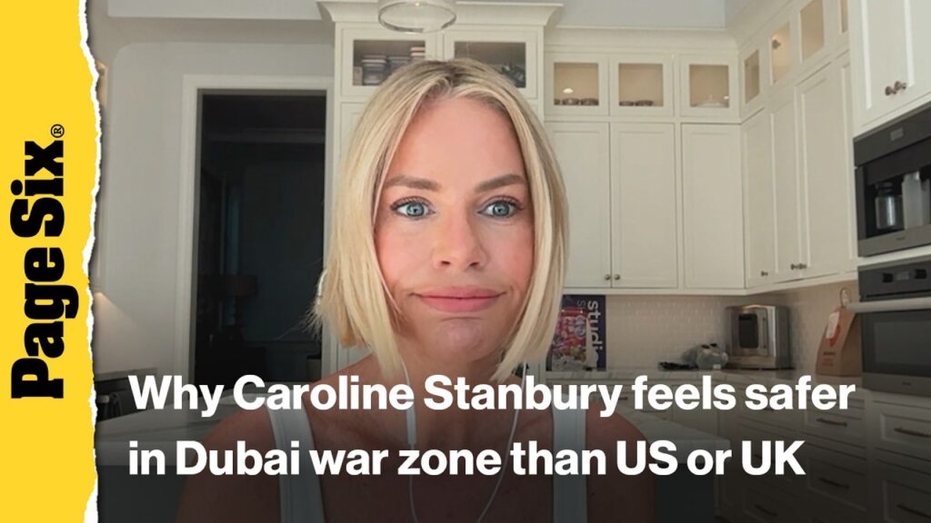 Why Caroline Stanbury still 'feels safer' living in Dubai despite Iran war | Virtual Reali-Tea
