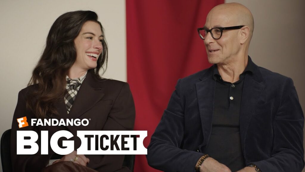 Anne Hathaway & Stanley Tucci Reminisce Ahead of 'The Devil Wears Prada 2'