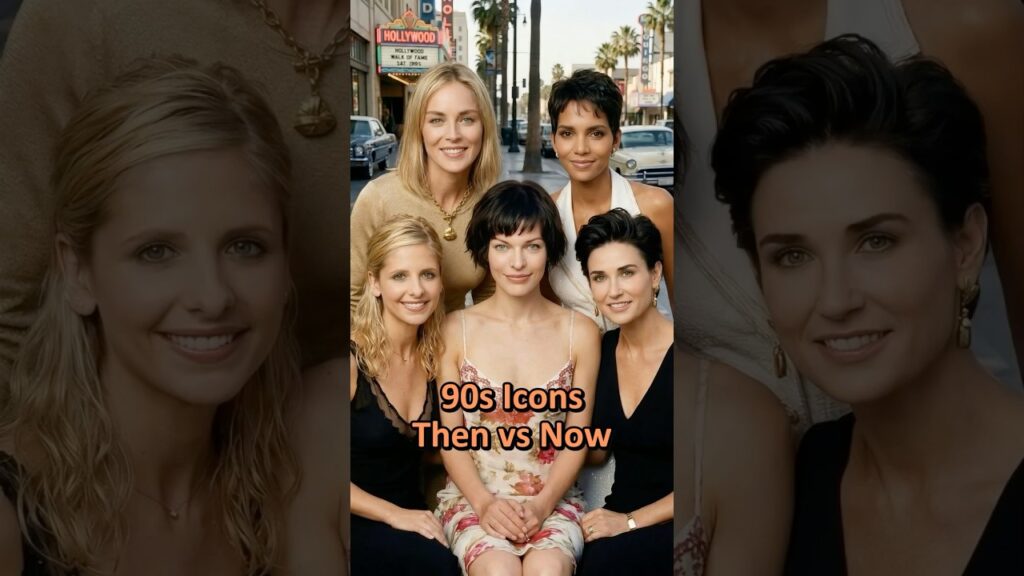 Top 5 Most Beautiful 90s Actresses (Then & Now) part 4