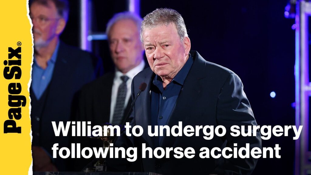 William Shatner, 94, to undergo surgery following terrifying horse accident