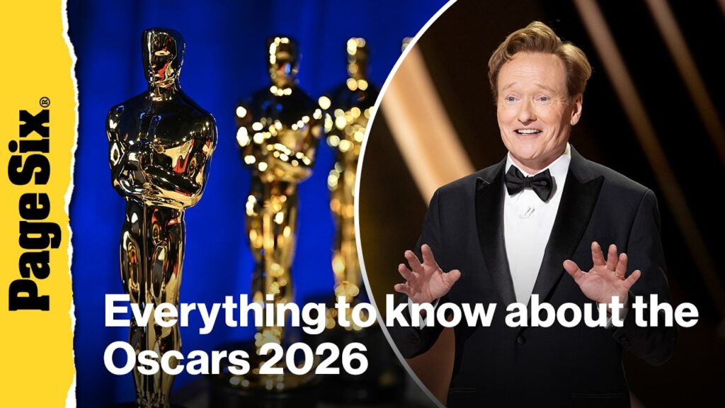 Everything to know about the Oscars 2026: Conan O'Brien hosts, nominees, how to watch, more