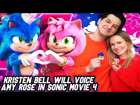 Sonic 4 Kristen Bell Will Voice Amy Rose
