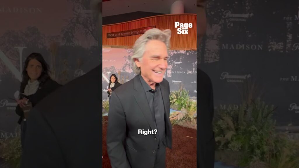 Does Kurt Russell agree he is aging like fine wine? 🍷#shorts