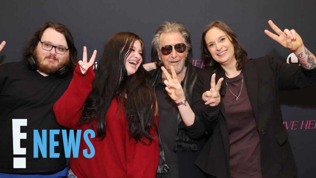 Al Pacino and Kids Make Rare Red Carpet Appearance | E! News