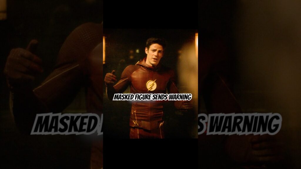 Masked Figure Sends Warning #series #theflash #shortvideo