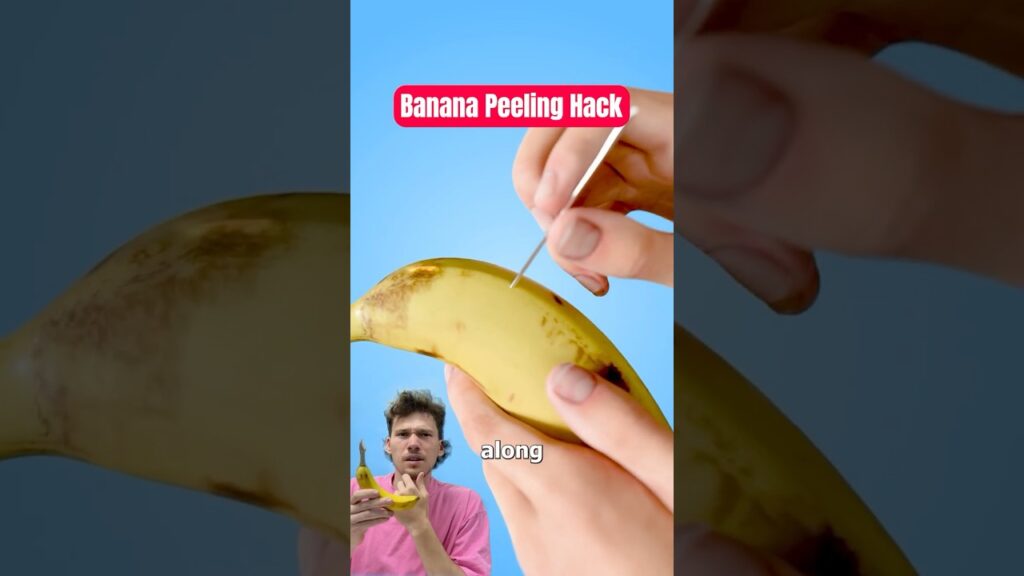 Banana Peeling Hack! Banana Peeling Hack!