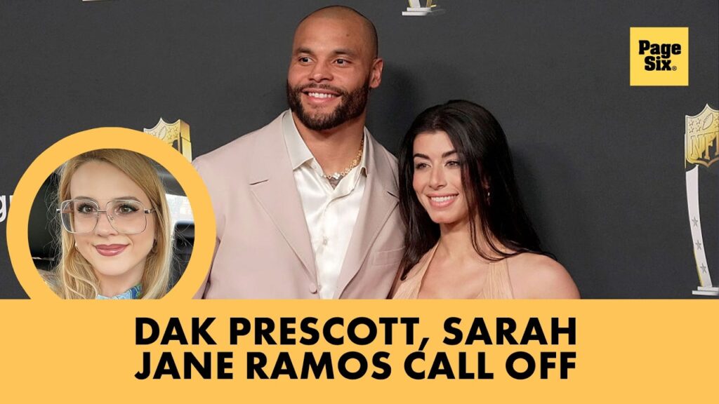 Dak Prescott's ex-fiancée Sarah Jane Ramos gave him an ultimatum, more on their called-off wedding