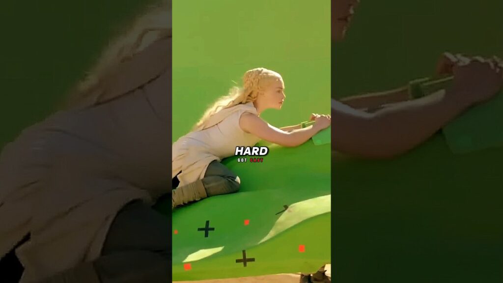 Funny Behind The Scene Of Emilia Clarke Riding A Dragon