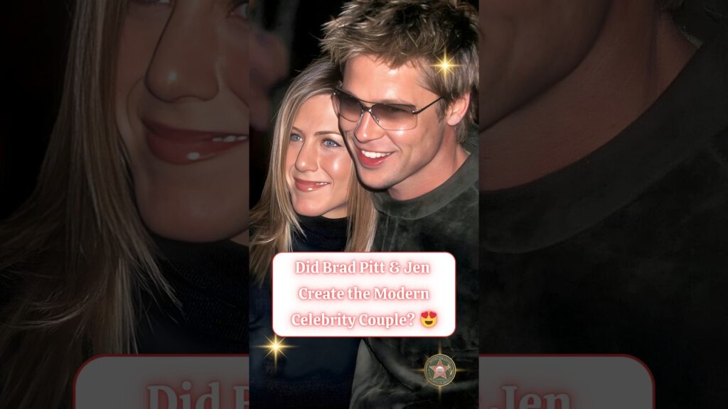 Did Brad Pitt & Jen Create the Modern Celebrity Couple? 😍 #bradpitt