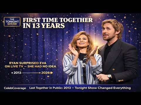 Ryan Gosling Surprised Eva Mendes on Live TV — Their First Public Appearance in 13 Years! Ryan Gosling Surprised Eva Mendes on Live TV — Their First Public Appearance in 13 Years!