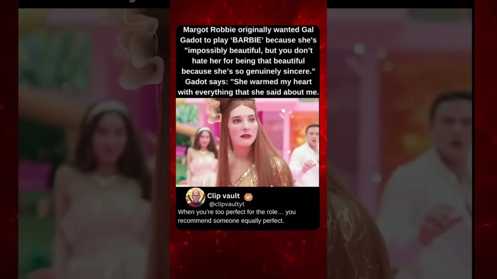 Margot Robbie Originally Wanted GAL GADOT to Play Barbie 💖