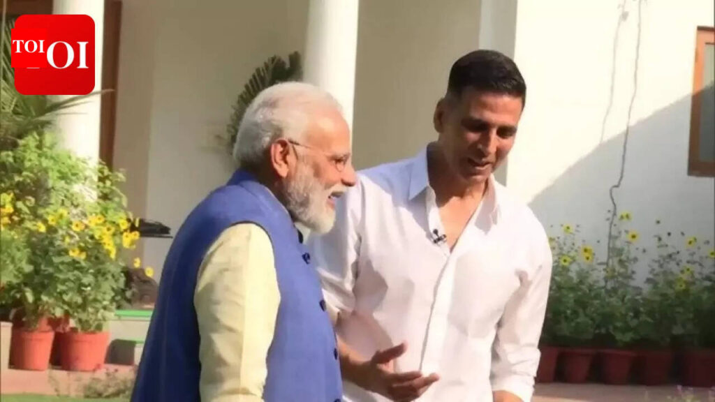 Akshay Kumar says interviewing PM Narendra Modi was easier than delivering a hit film; addresses Canadian passport criticism | Hindi Movie News