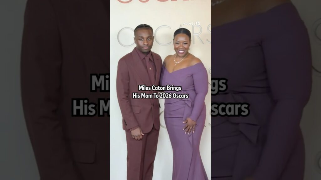 'Sinners' Star Miles Caton Brings Mom To 2026 Oscars