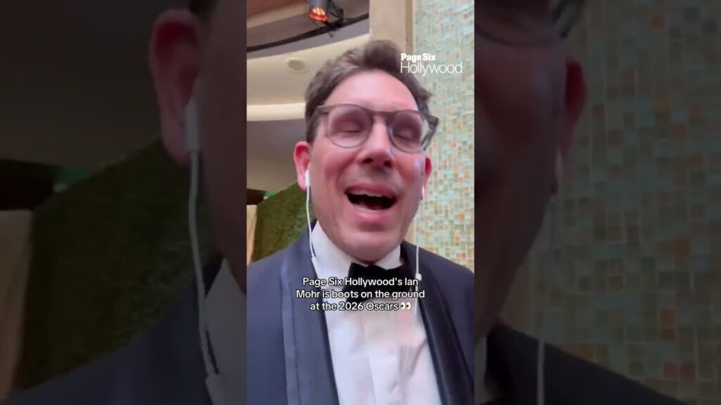 Page Six Hollywood’s Ian Mohr is boots on the ground at the 2026 Oscars #shorts Page Six Hollywood's Ian Mohr is boots on the ground at the 2026 Oscars #shorts