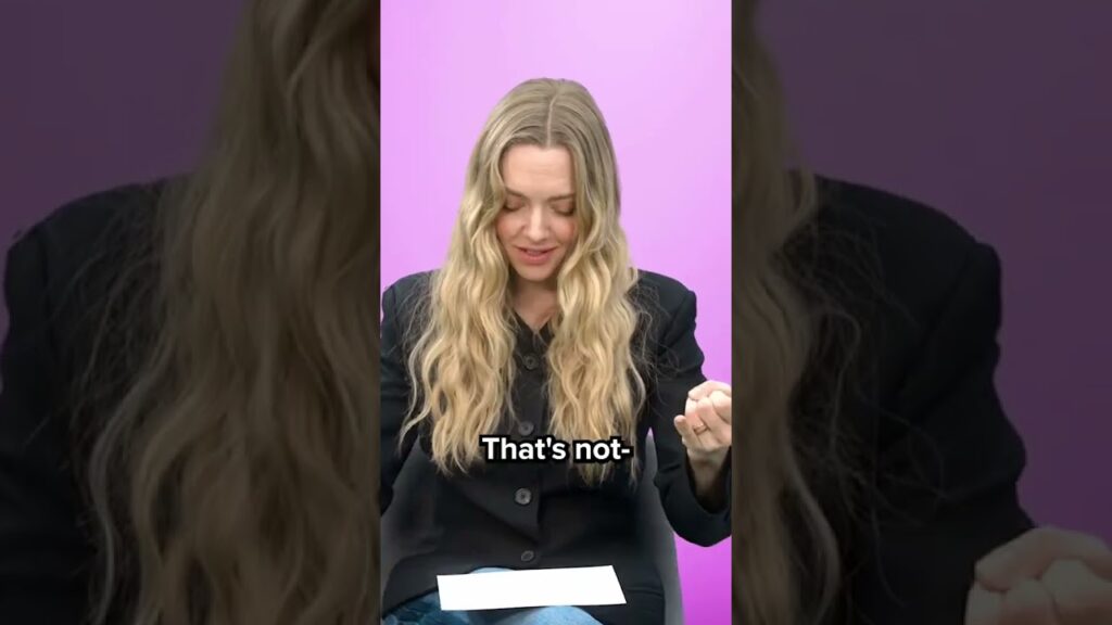 Amanda has 60 seconds to name ALL her movies👀🍿 #shorts