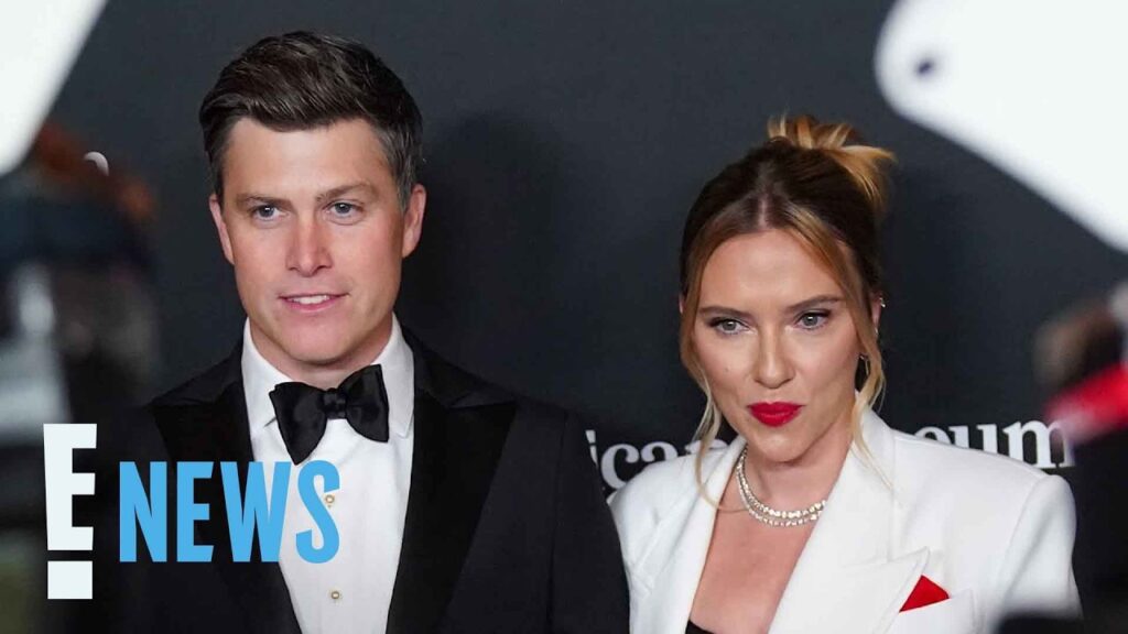 Colin Jost Reacts to SNL Joke That Scarlett Johansson Carries Marriage | E! News