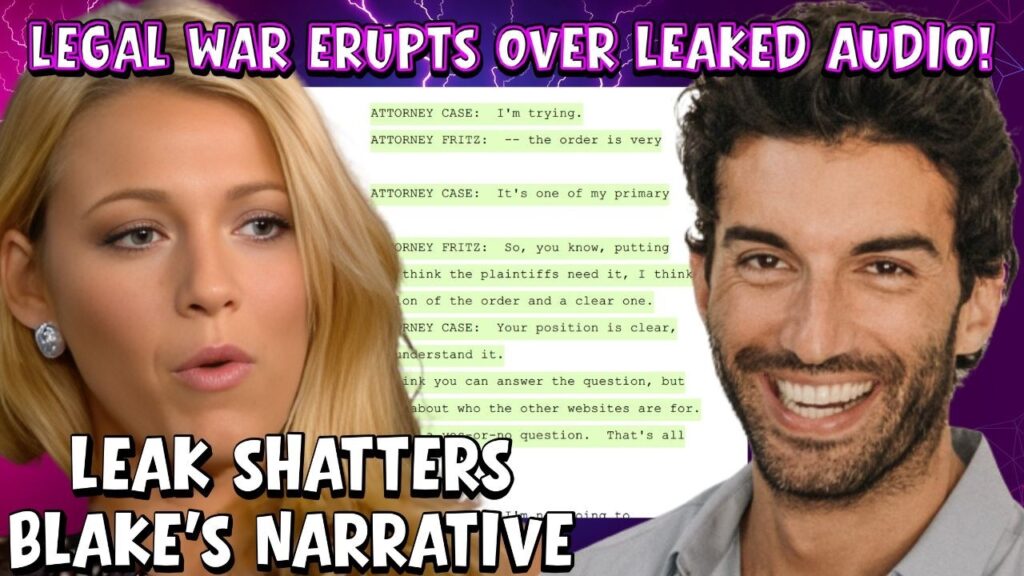 Blake Lively SEALED AUDIO Leaks! CHAOS Erupts After Court Order Violated!