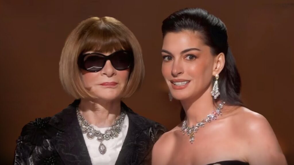 Oscars: Anne Hathaway Has Devil Wears Prada Moment With Anna Wintour!