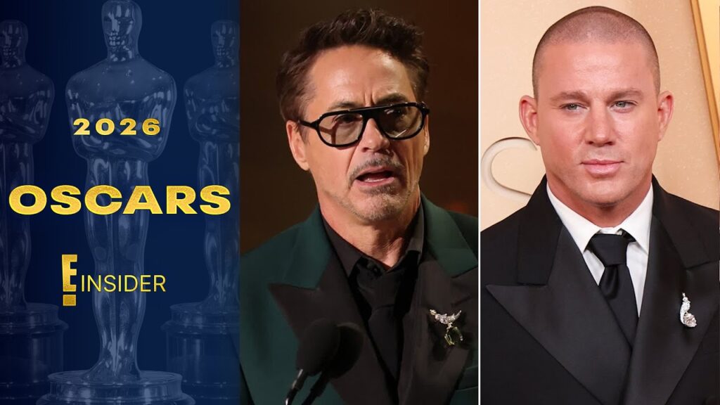 Robert Downey Jr. Mispronouncing Channing Tatum Is New Adele Dazeem | Oscars 2026