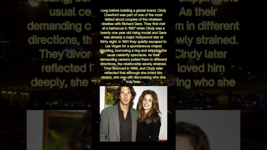 Why Cindy Crawford’s Fairytale Marriage to Richard Gere Ended So Quickly Why Cindy Crawford’s Fairytale Marriage to Richard Gere Ended So Quickly