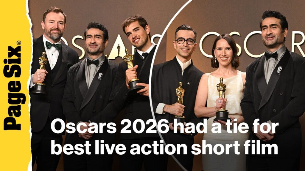 Oscars 2026 just had a tie for best live action short film — has that ever happened before? Oscars 2026 just had a tie for best live action short film — has that ever happened before?