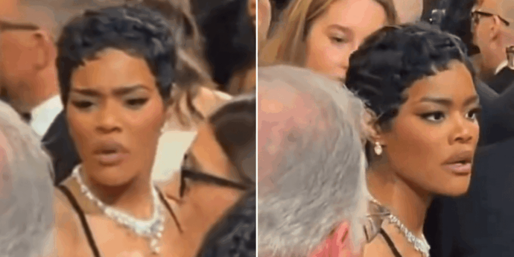 Teyana Taylor: One Battle After Another star confronts man at Oscars for ‘touching her’ Teyana Taylor: One Battle After Another star confronts man at Oscars for 'touching her'