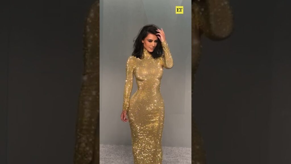 Kim Kardashian understood the assignment for the Vanity Fair Oscar Party. ✨ #kimkardashian #oscars