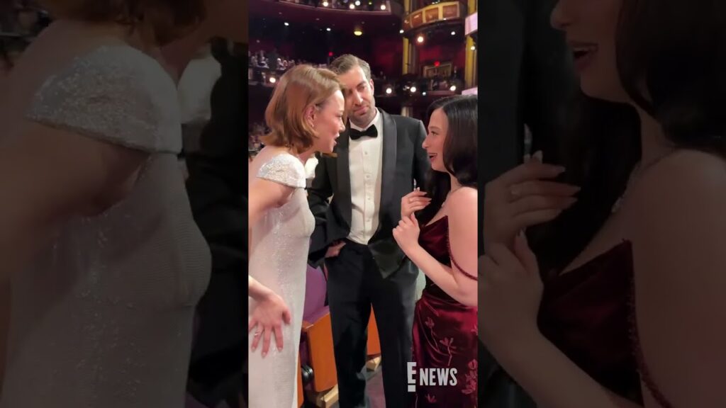 Emma Stone and Mikey Madison's #Oscars reunion deserves an easy A. ❤️‍🔥 #AwardsSeason