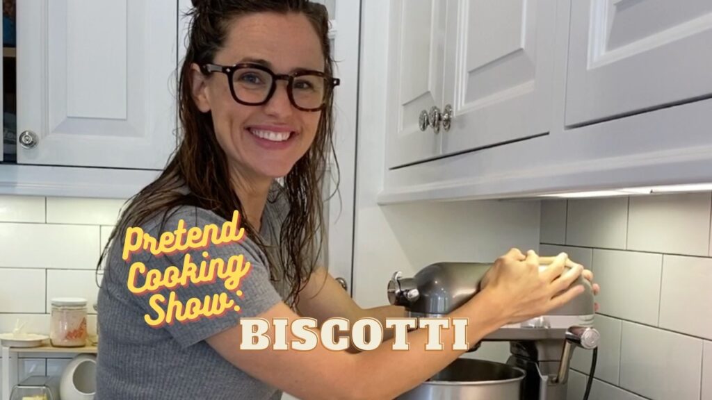 Pretend Cooking Show: Biscotti